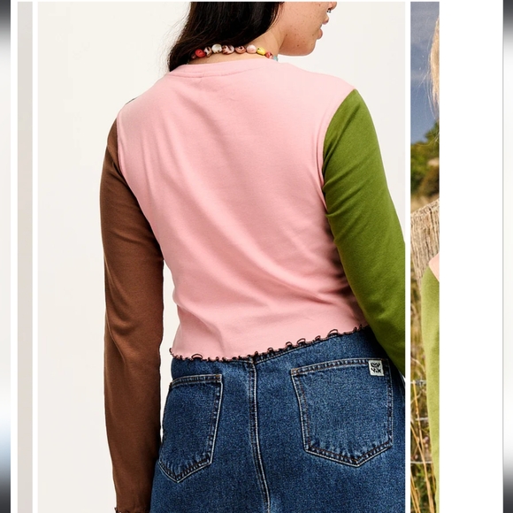 Lucy & Yak Hansel Long Sleeve Top Organic Cotton - Picture 3 of 4